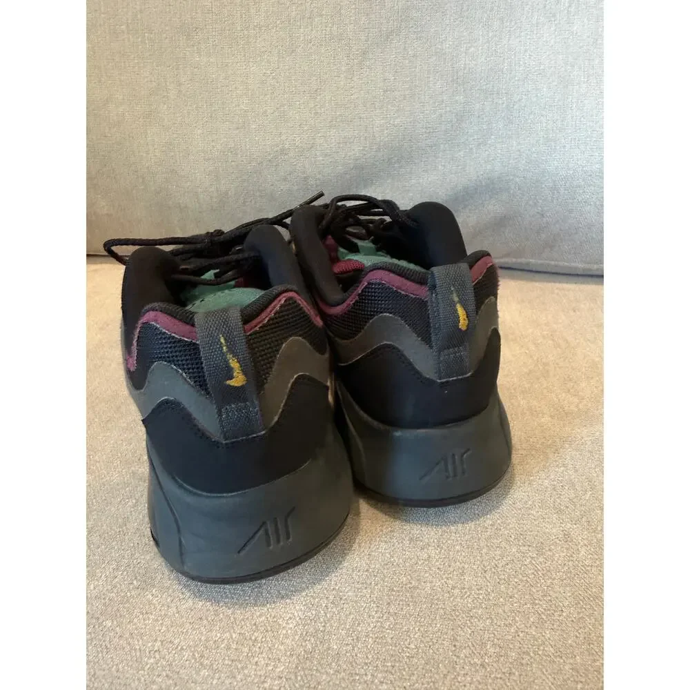 Nike Air Max 200‎ Running Shoes Black Anthracite Bordeaux AQ2568-001 SZ 10